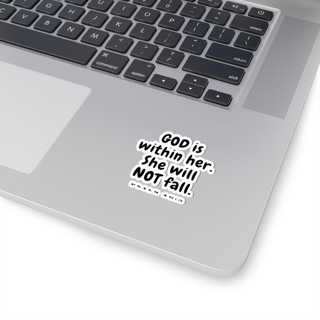 Inspirational Kiss-Cut Stickers - Motivational Bible Verse Decor, Laptop Stickers, Christian Gifts, Faith-Based Reminders