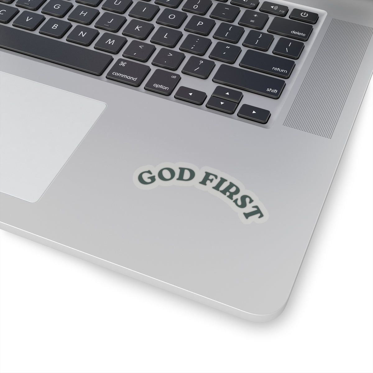 God First Kiss-Cut Stickers | Inspirational Decals for Laptops, Water Bottles, Journals, Christian Gifts, Faith-Based Art