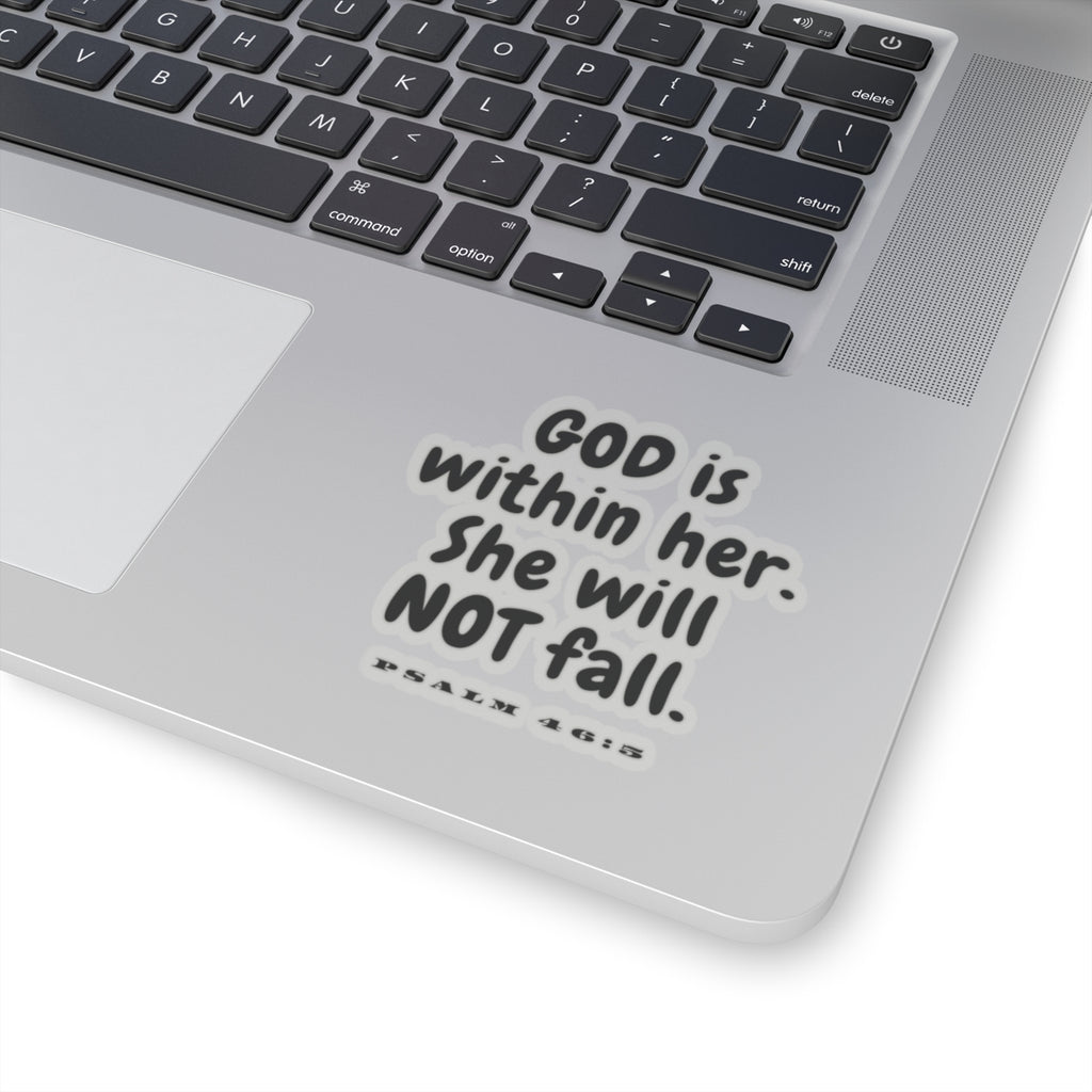 Inspirational Kiss-Cut Stickers - Motivational Bible Verse Decor, Laptop Stickers, Christian Gifts, Faith-Based Reminders