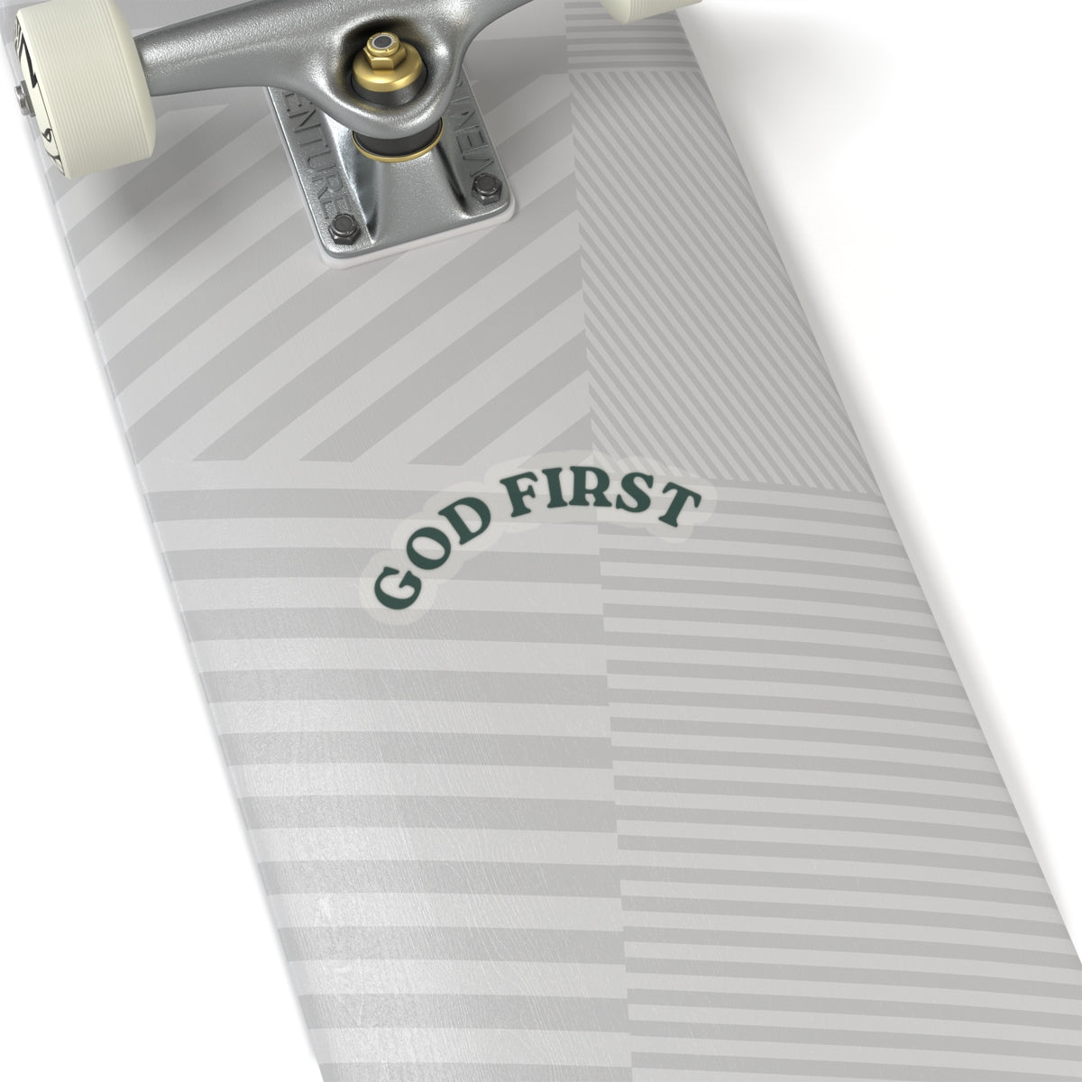 God First Kiss-Cut Stickers | Inspirational Decals for Laptops, Water Bottles, Journals, Christian Gifts, Faith-Based Art
