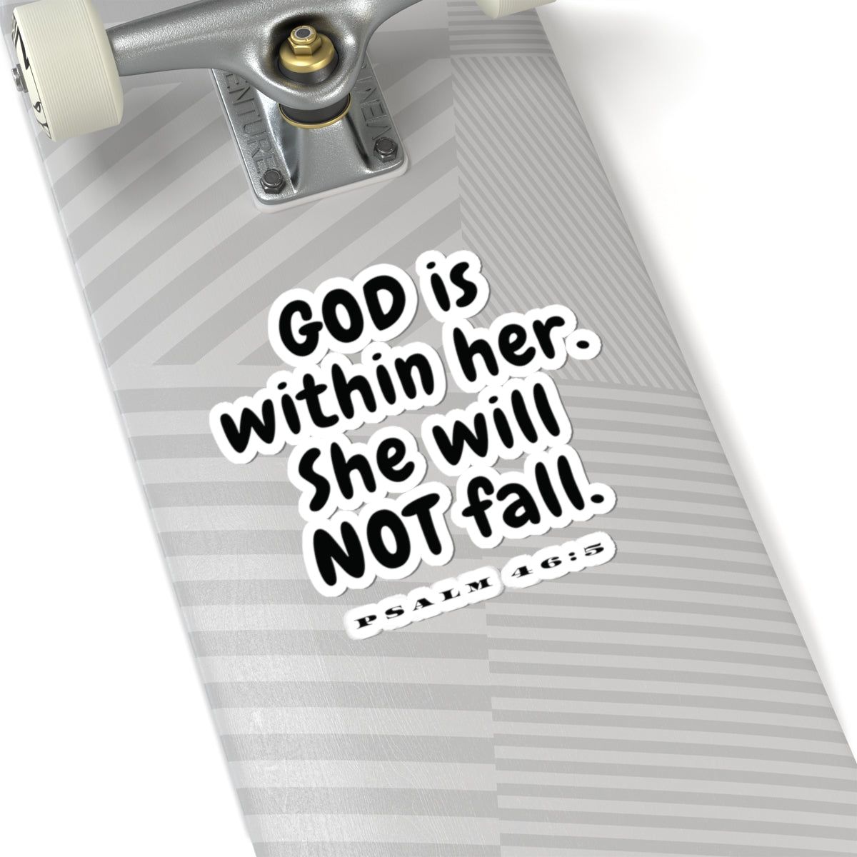 Inspirational Kiss-Cut Stickers - Motivational Bible Verse Decor, Laptop Stickers, Christian Gifts, Faith-Based Reminders