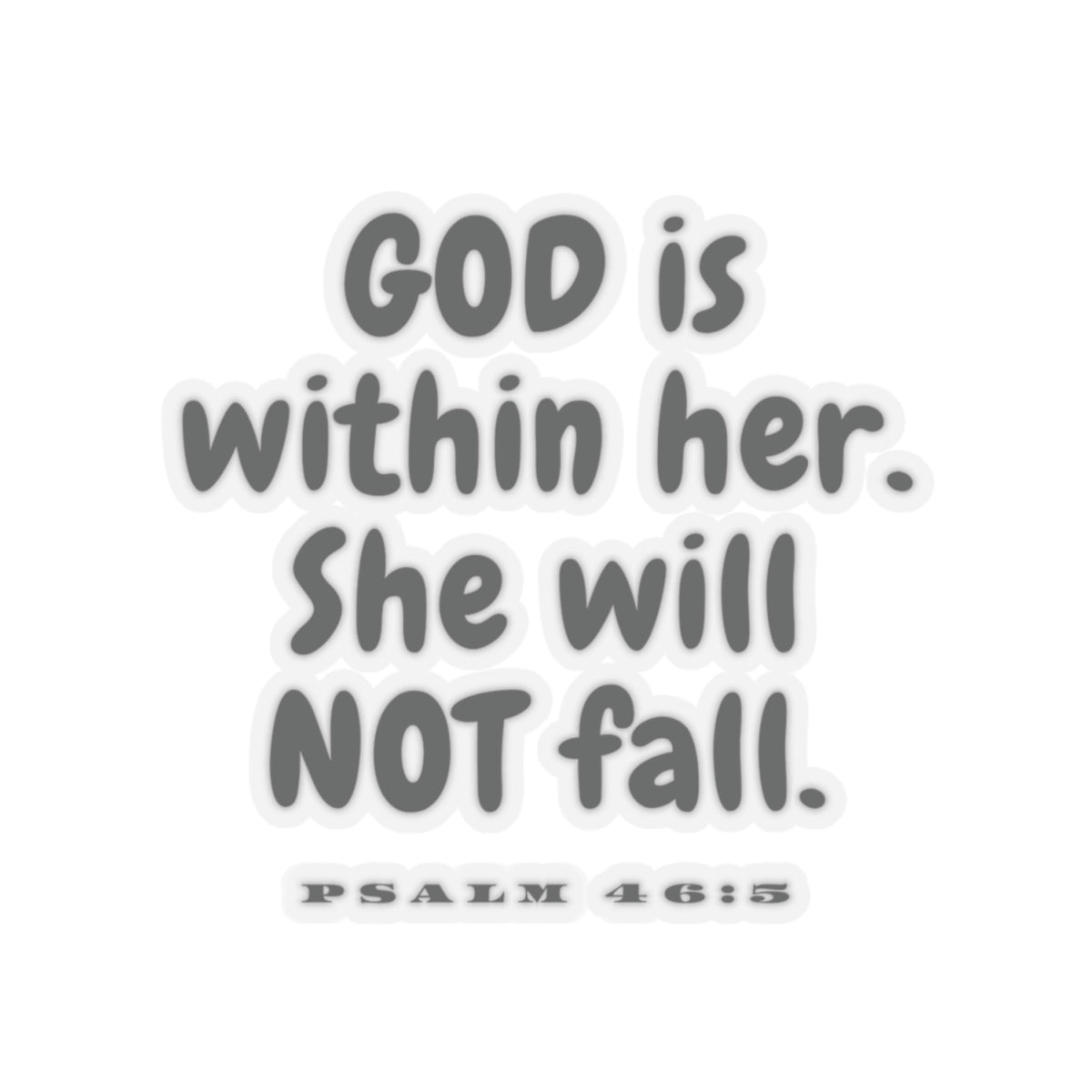 Inspirational Kiss-Cut Stickers - Motivational Bible Verse Decor, Laptop Stickers, Christian Gifts, Faith-Based Reminders