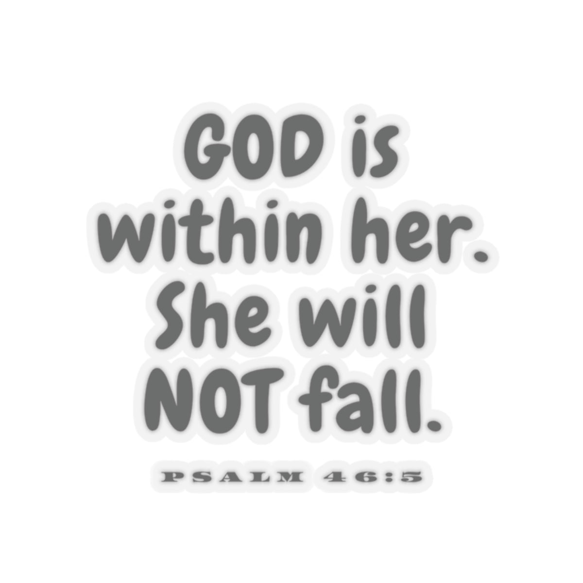 Inspirational Kiss-Cut Stickers - Motivational Bible Verse Decor, Laptop Stickers, Christian Gifts, Faith-Based Reminders
