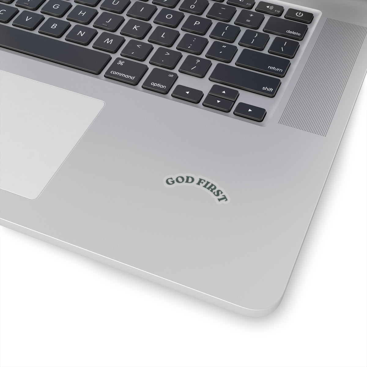 God First Kiss-Cut Stickers | Inspirational Decals for Laptops, Water Bottles, Journals, Christian Gifts, Faith-Based Art