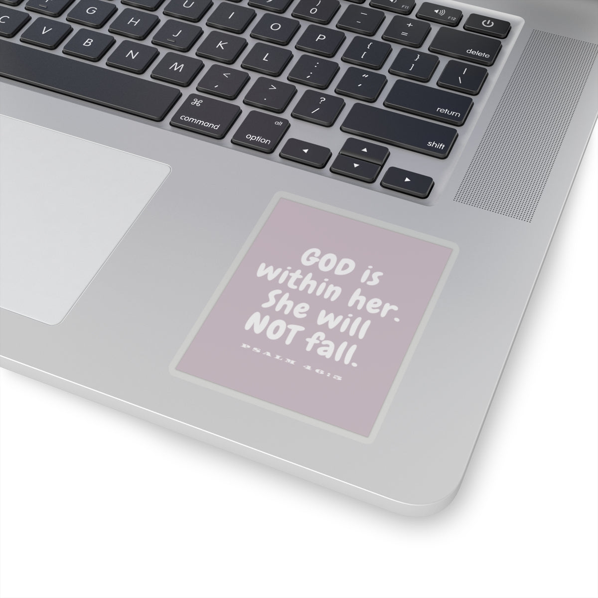 God is Within Her She Will Not Fall - Psalm 46:5 Sticker