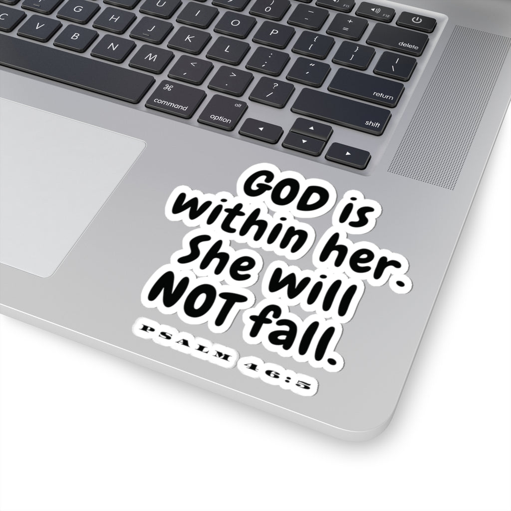 Inspirational Kiss-Cut Stickers - Motivational Bible Verse Decor, Laptop Stickers, Christian Gifts, Faith-Based Reminders