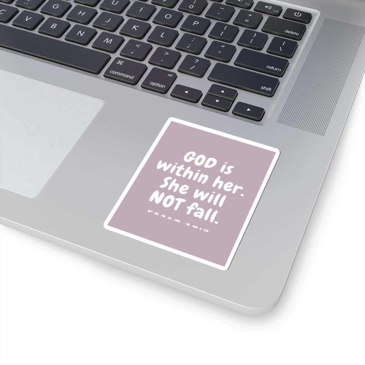 God is Within Her She Will Not Fall - Psalm 46:5 Sticker