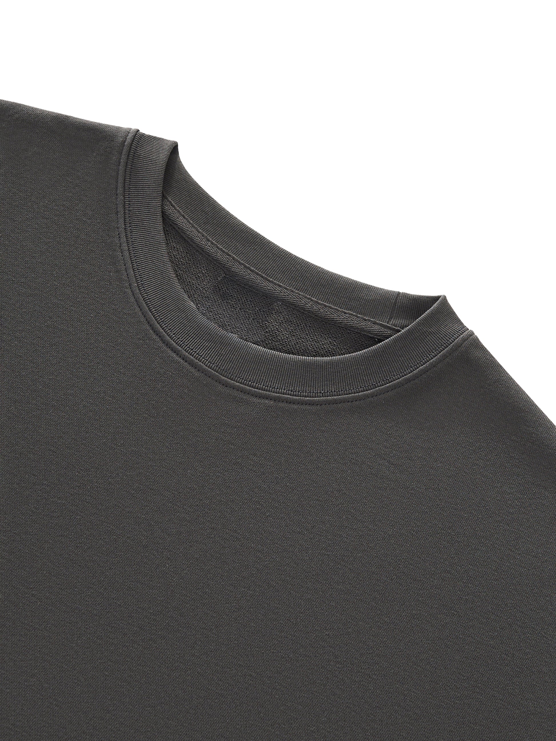 God our Father | FaithFlow Apparel | Boxy Half-Sleeve Raw-Edge T-Shirt